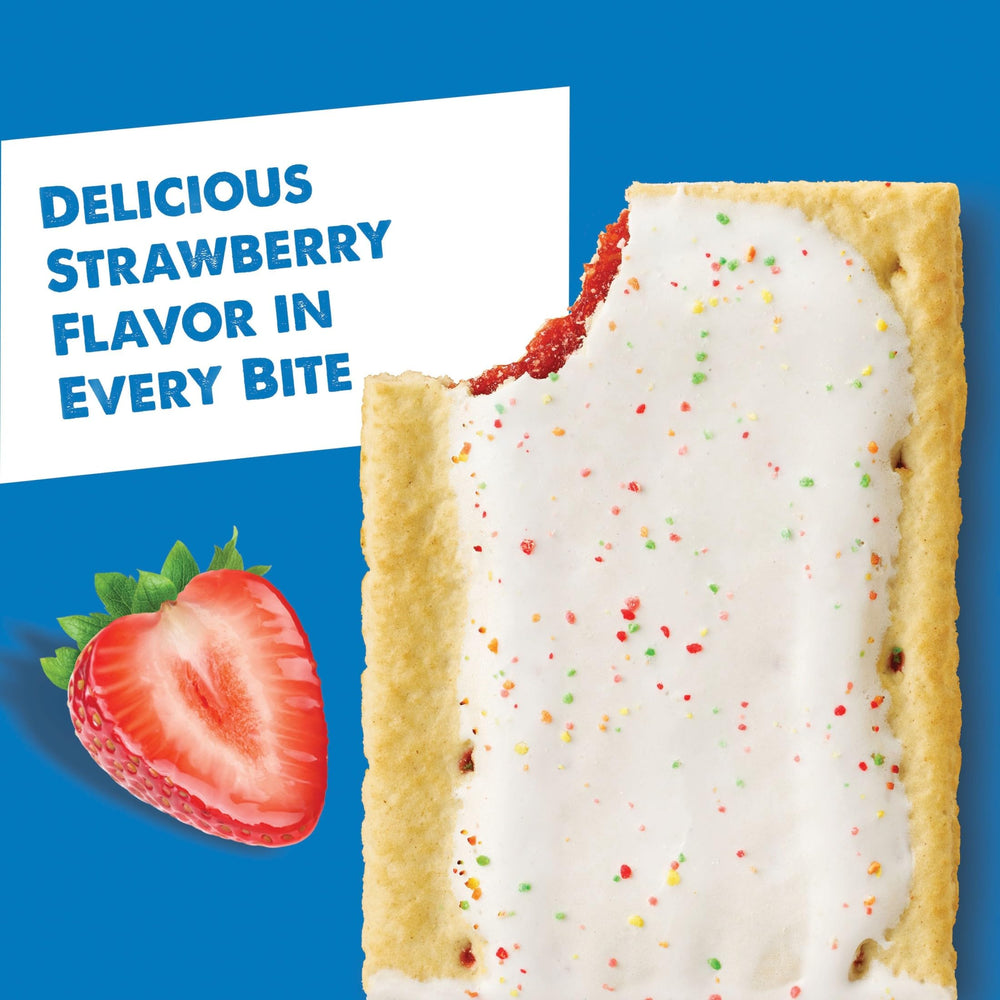Pop-Tarts frosted cherry flavor; ideal for lunchboxes