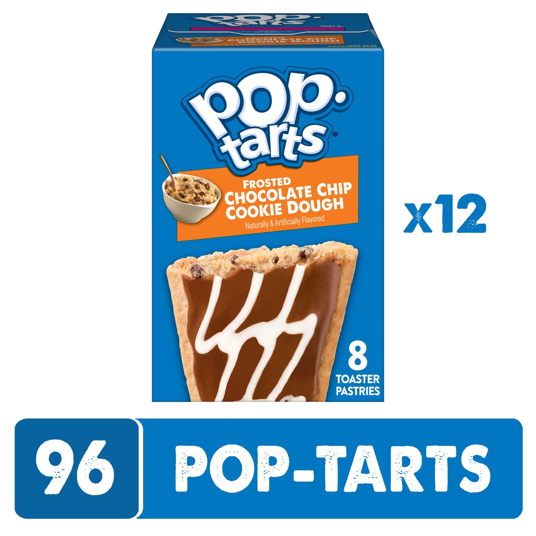 Chocolate frosting and drizzle on top of Pop-Tarts for a sweet finish.