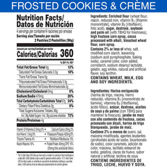 Pop-Tarts Frosted Cookies and Creme in toaster image, warming for a quick treat.