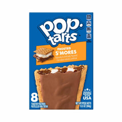 Pop-Tarts Frosted S'mores pack shown for quick breakfast and grab-and-go snacking.