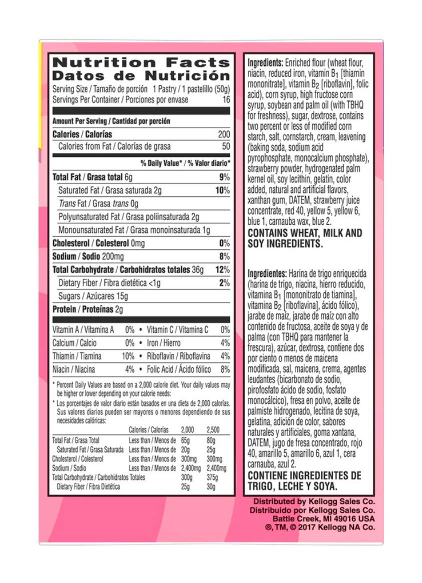 Open Pop-Tarts Frosted Strawberry Milkshake pack, convenient two-pastry portions.