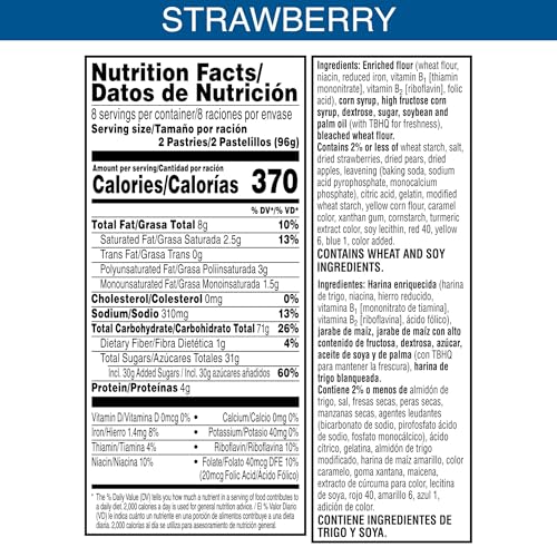 Pop-Tarts Frosted Strawberry pastries on counter, quick breakfast idea