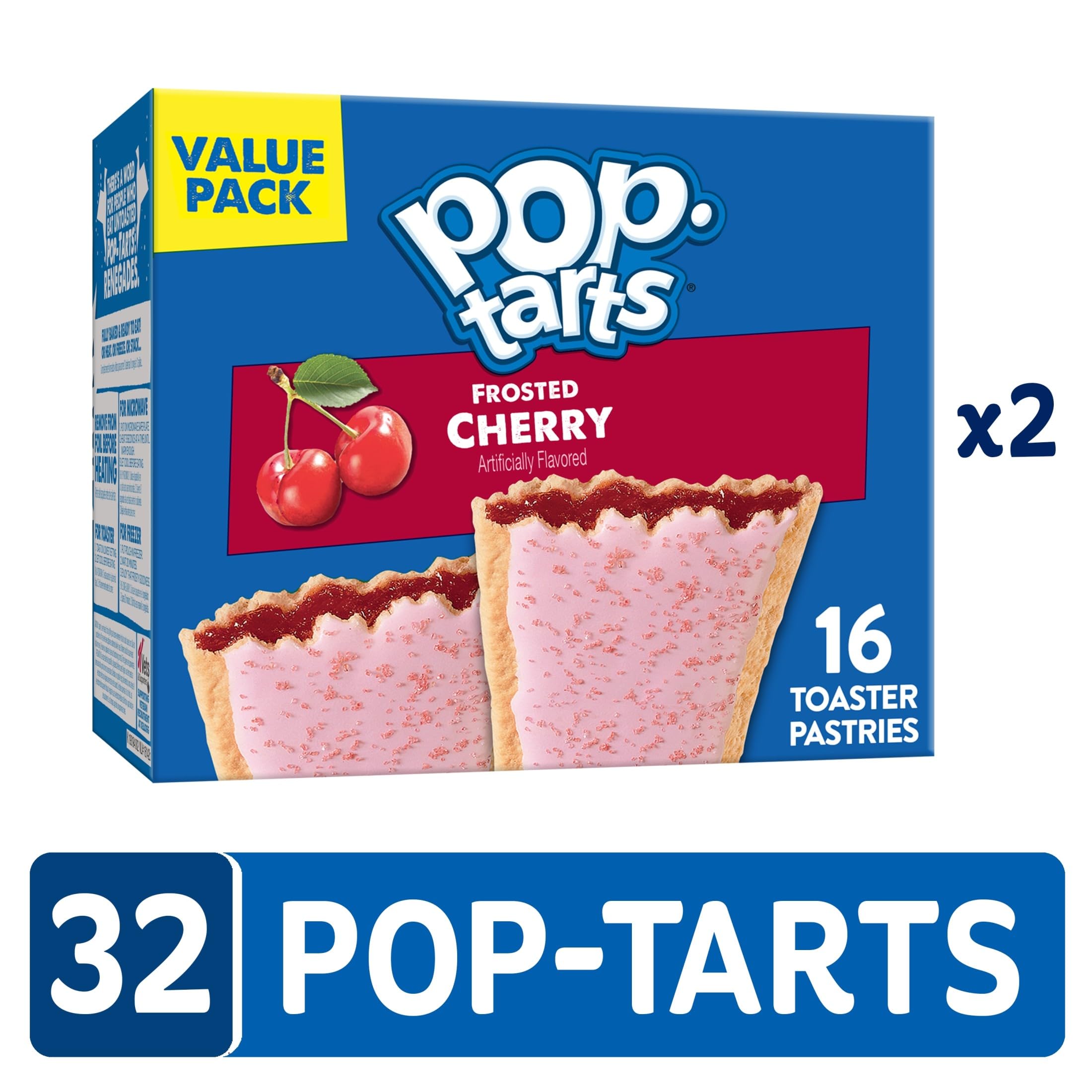 Pop-Tarts Frosted Cherry in a lunchbox makes a convenient school snack.