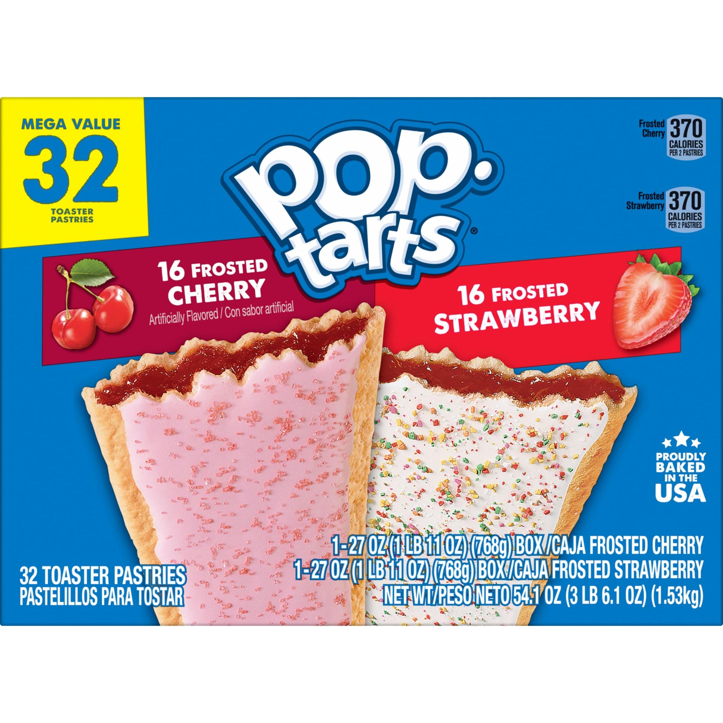Pop-Tarts office-desk snack in a tidy setup.