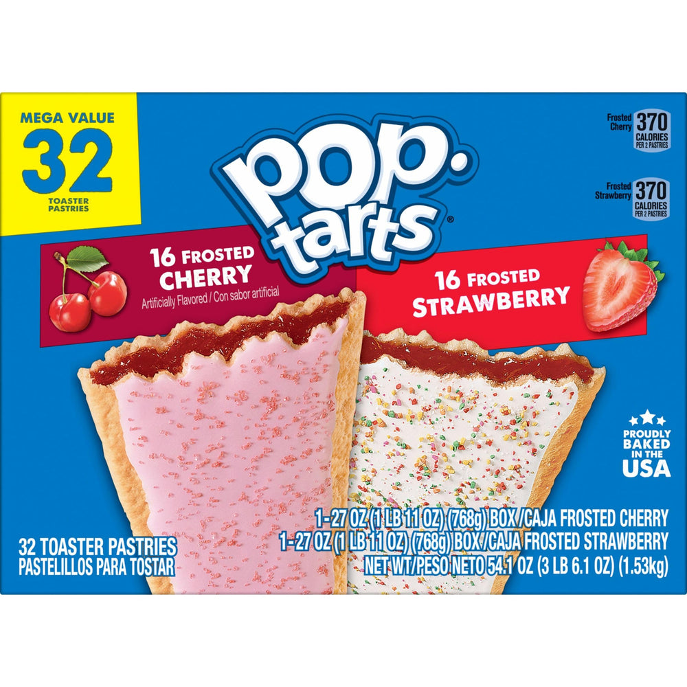 Pop-Tarts office-desk snack in a tidy setup.