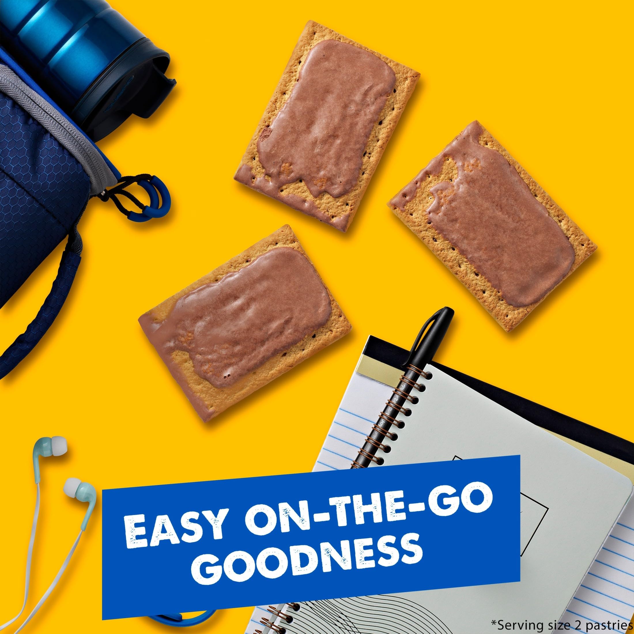 Pop-Tarts pantry-ready snacks provide shelf-stable convenience.