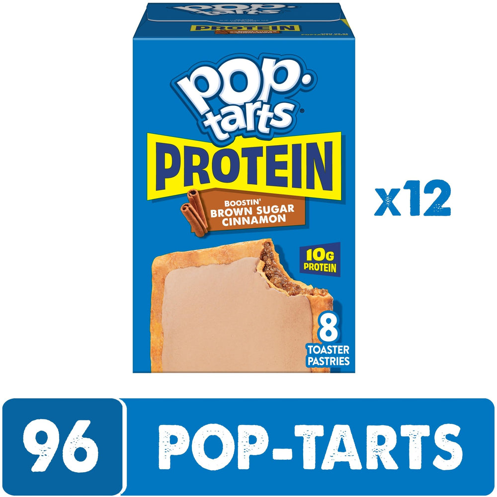 Golden crust of Pop-Tarts Protein Boostin' Brown Sugar Cinnamon