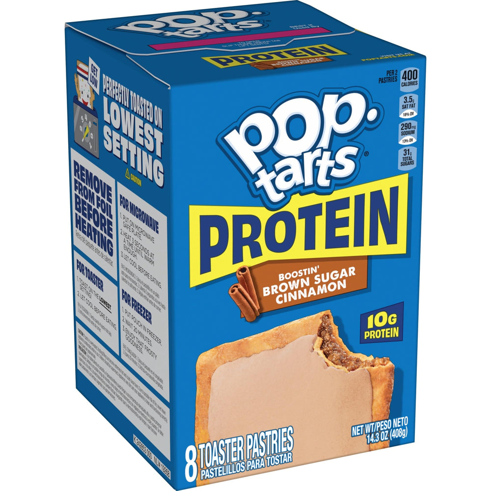 No-prep Pop-Tarts Protein Boostin' Brown Sugar Cinnamon snack