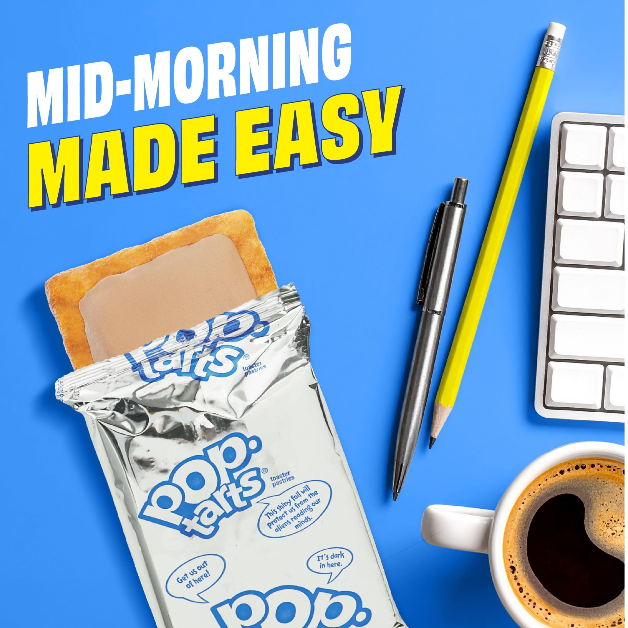 Pantry-friendly Pop-Tarts Protein Boostin' Brown Sugar Cinnamon snack