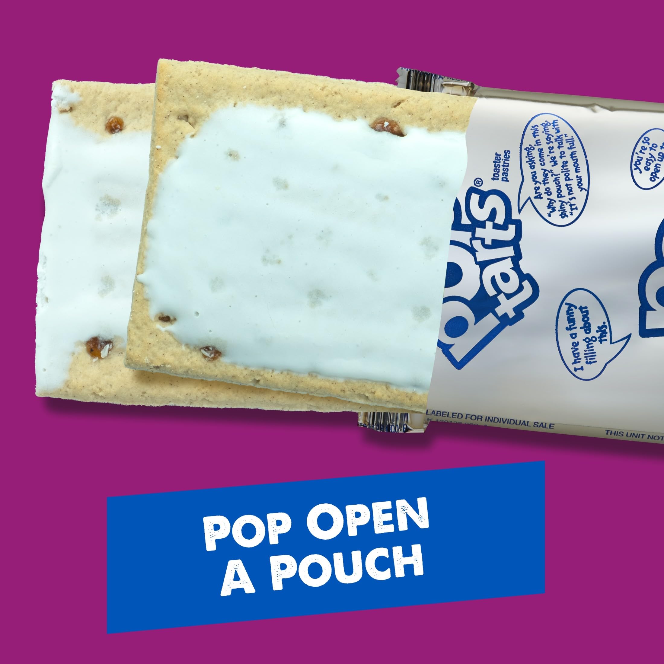 Pop-Tarts shelf-stable-snack pictured for convenient pantry storage and on-the-go snacking.