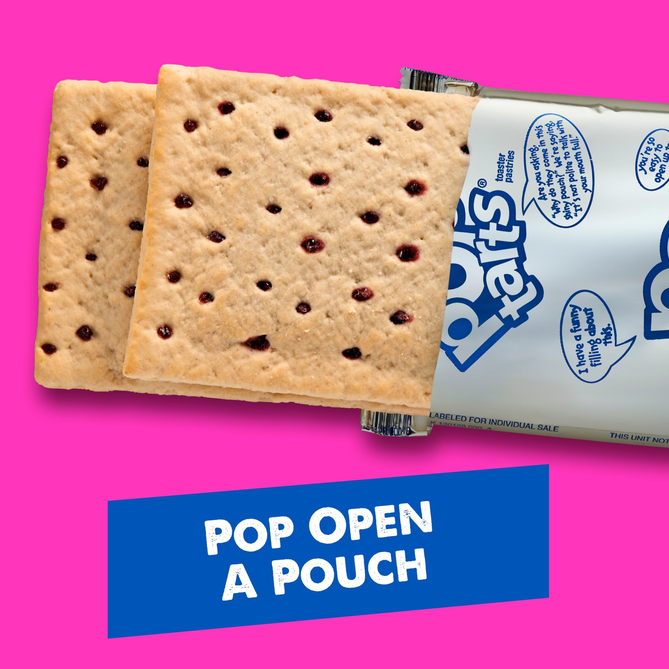 Toaster heating Pop-Tarts to a warm crisp crust
