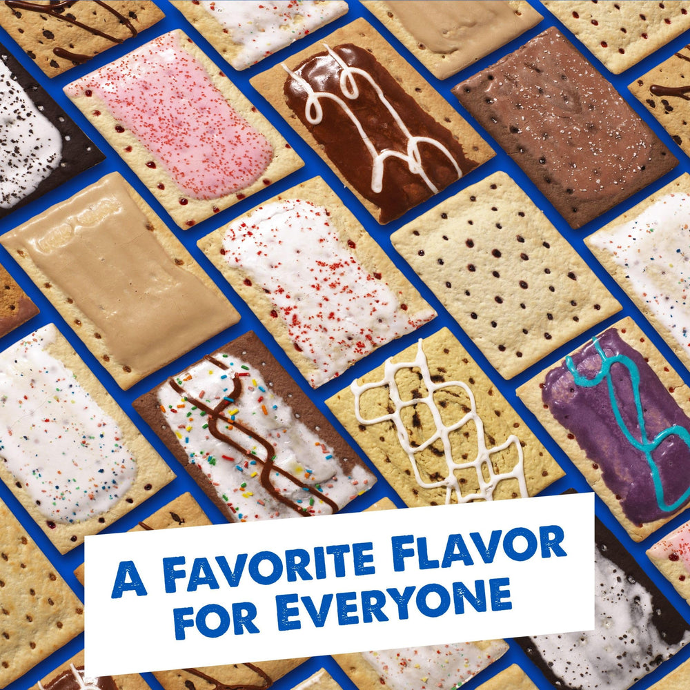 Close-up of Pop-Tarts crust and fruity filling in a pastry.