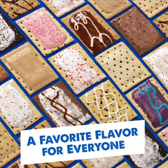 Close-up of Pop-Tarts crust and fruity filling in a pastry.