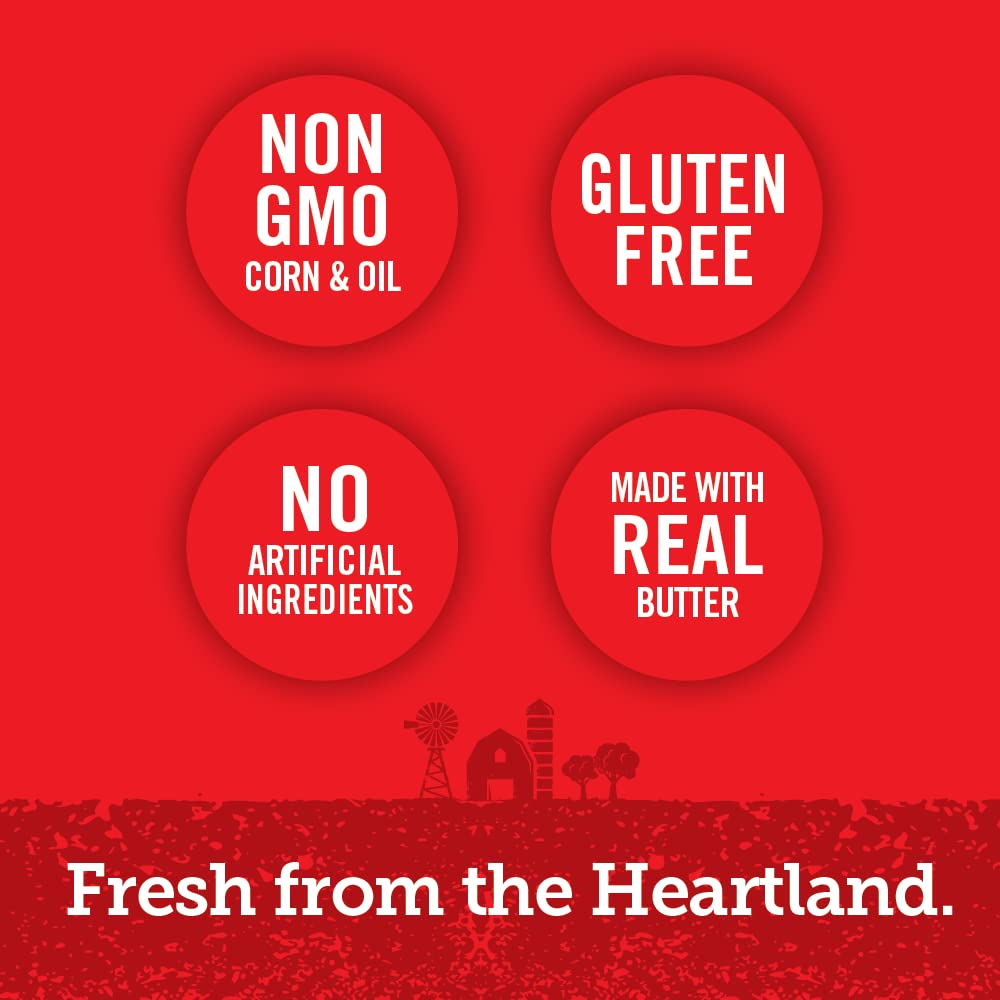 Popcorn Indiana gluten-free Non-GMO popcorn for mindful snacking.