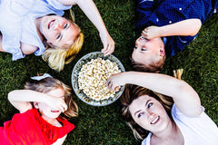 Popcorn Indiana package shown for solo indulgence or sharing.