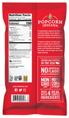 Close-up of real butter-coated kernels from Popcorn Indiana, theater-style flavor at home.