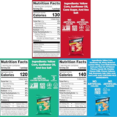 PopCorners Kettle Corn snack pack with light sweet-savory crunch