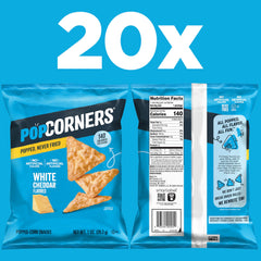 Desk-side PopCorners White Cheddar displayed as an office snack