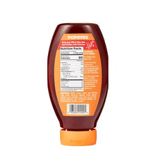 Popeyes Sweet Heat sauce for chicken dipping, highlighting bold flavor