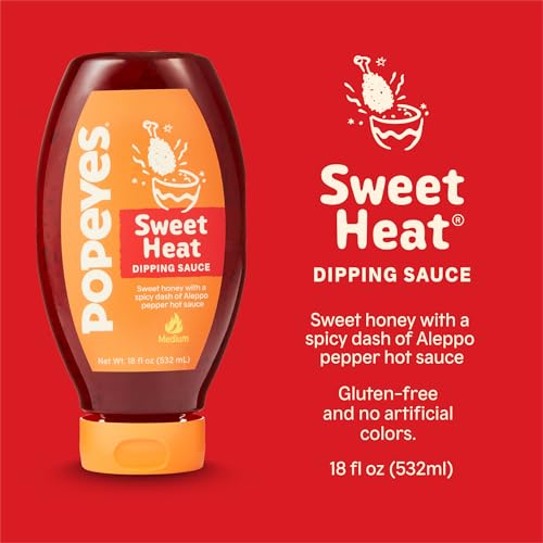 Popeyes Sweet Heat Mardi Gras plate idea with vibrant flavor
