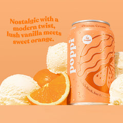 poppi carbonated texture close-up highlighting bubbles and creamy mouthfeel for appeal