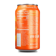Poppi orange 12-pack display for convenient on-the-go refreshment