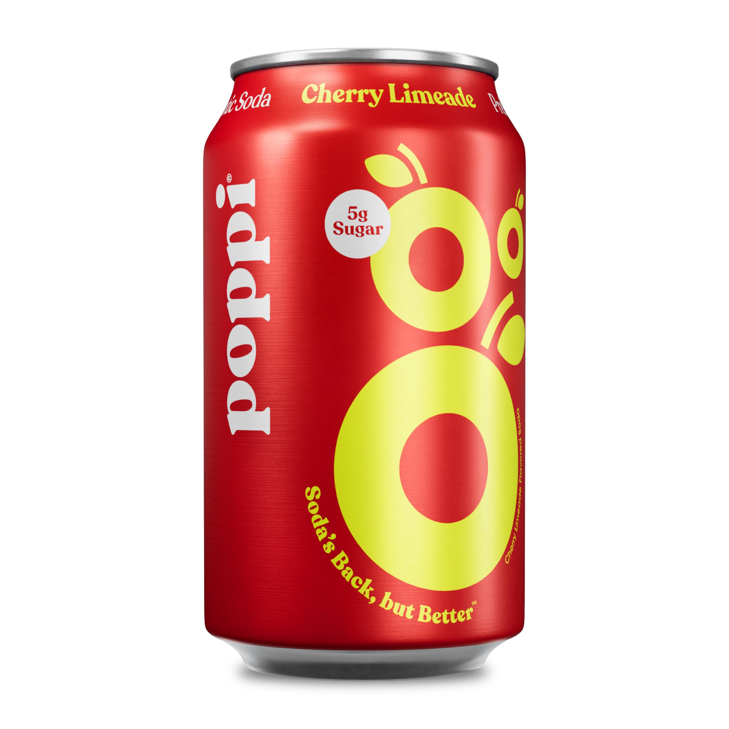 Poppi Prebtc Chrry Limade bottle for refreshing flavor and convenient daily enjoyment