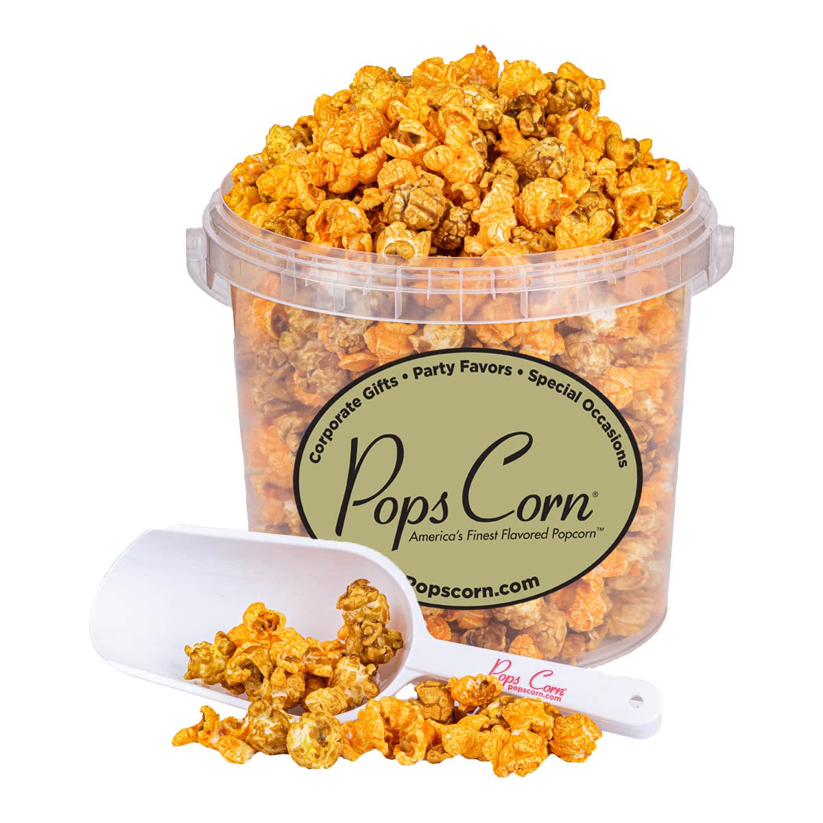 Pops Corn Chicago Mix pack front, ideal for parties and gatherings