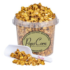 Pops Corn Gourmet Caramel Popcorn 1.5lb pack with rich caramel, ideal for gifts.