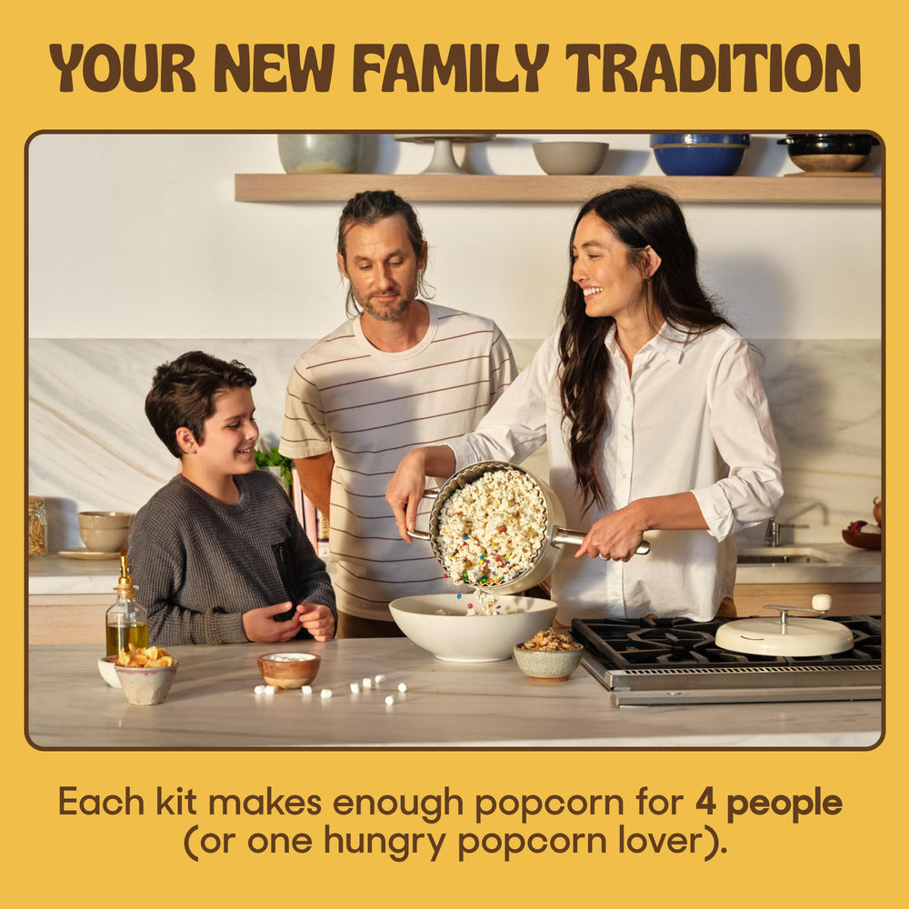 POPSMITH Extra-large serving packet meant for sharing during movie night.