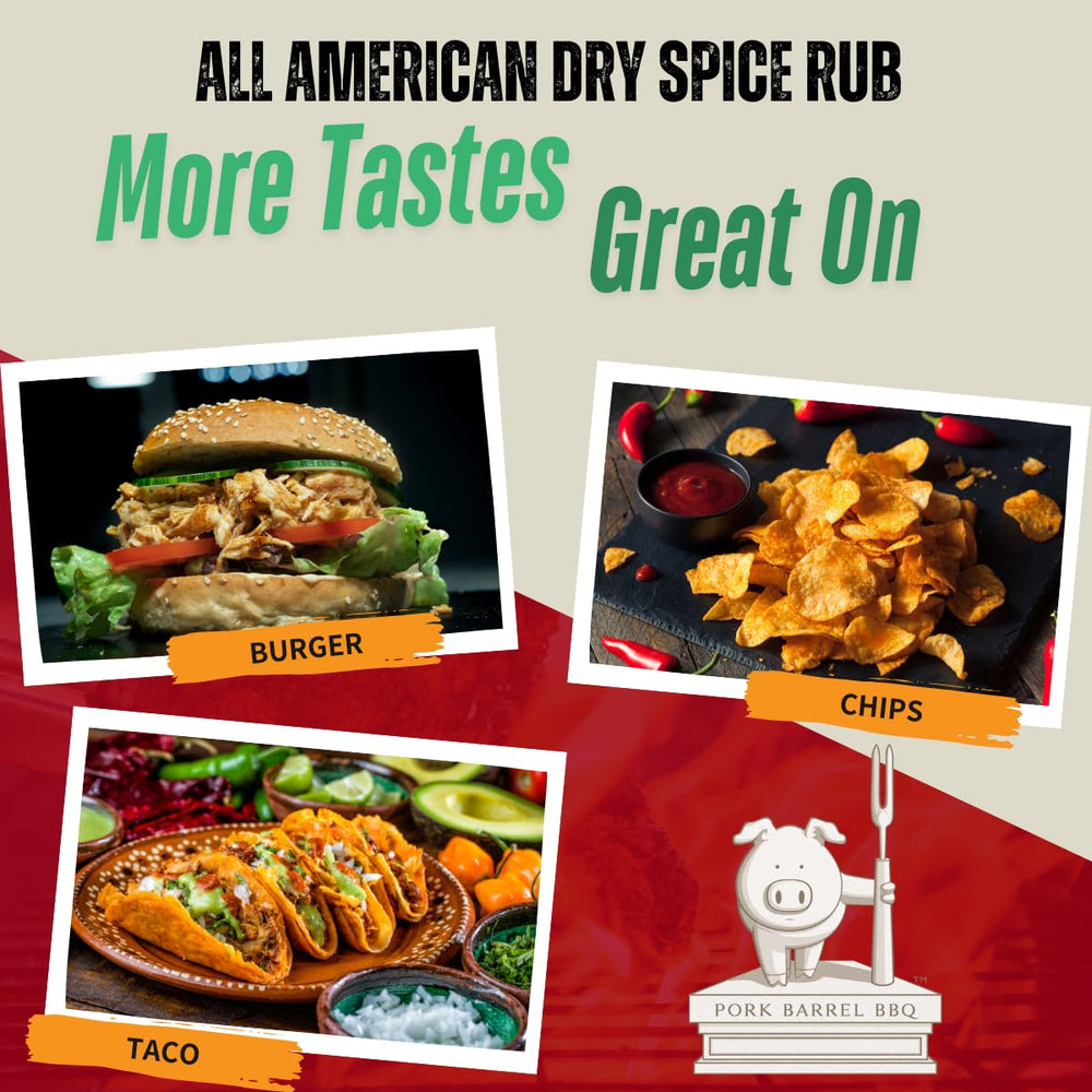 Pork Barrel BBQ All American Seasoning elevates steak and brisket with robust herbs
