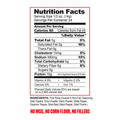 Pork King Good pork rind crumbs measured for precise low-carb baking and cooking