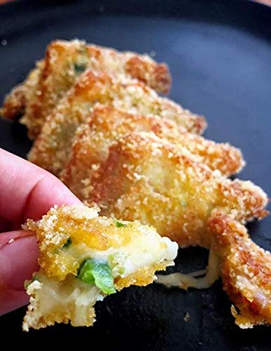 Garlic bread substitute crafted from Pork King Good crumbs for savory crunch.