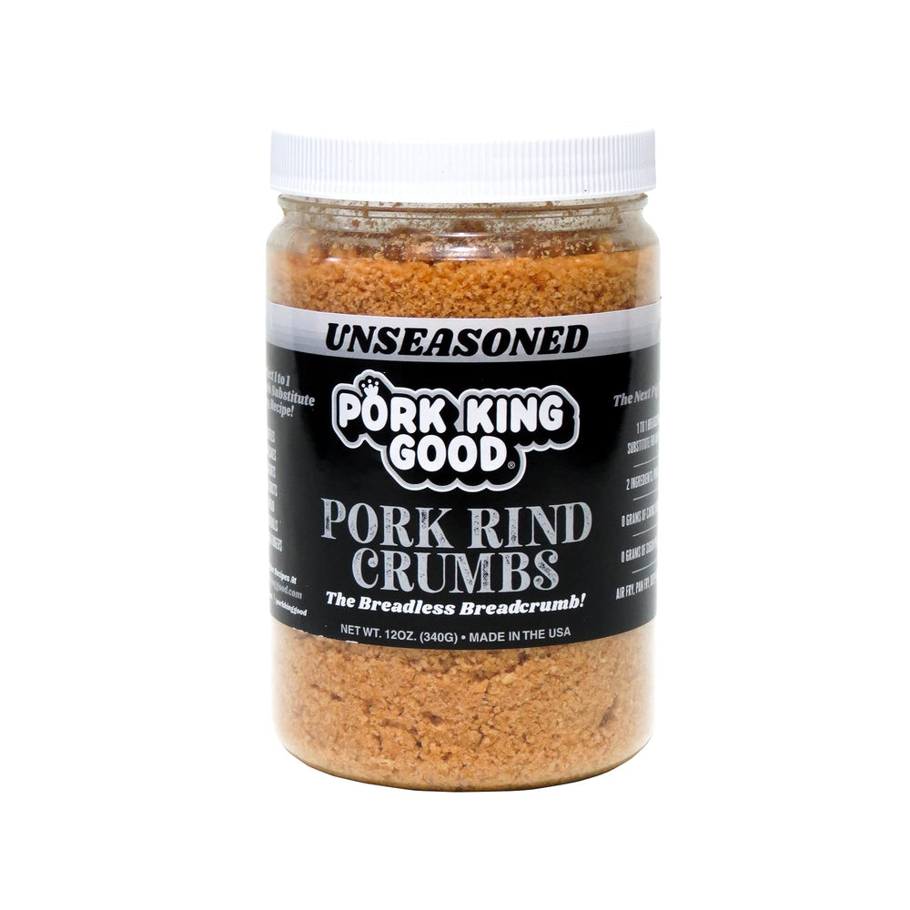 Pork King Good crumbs coating chicken before baking for crispy results