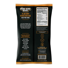 Pizza flavor bag from Pork King Good pork rinds delivers savory keto-friendly crunch.