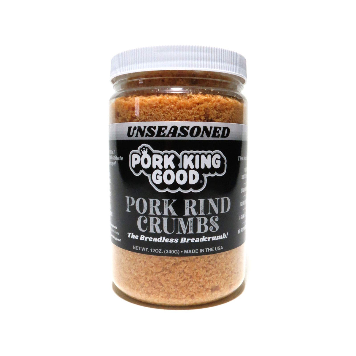 Pork King Good pork rind crumbs bag for keto cooking
