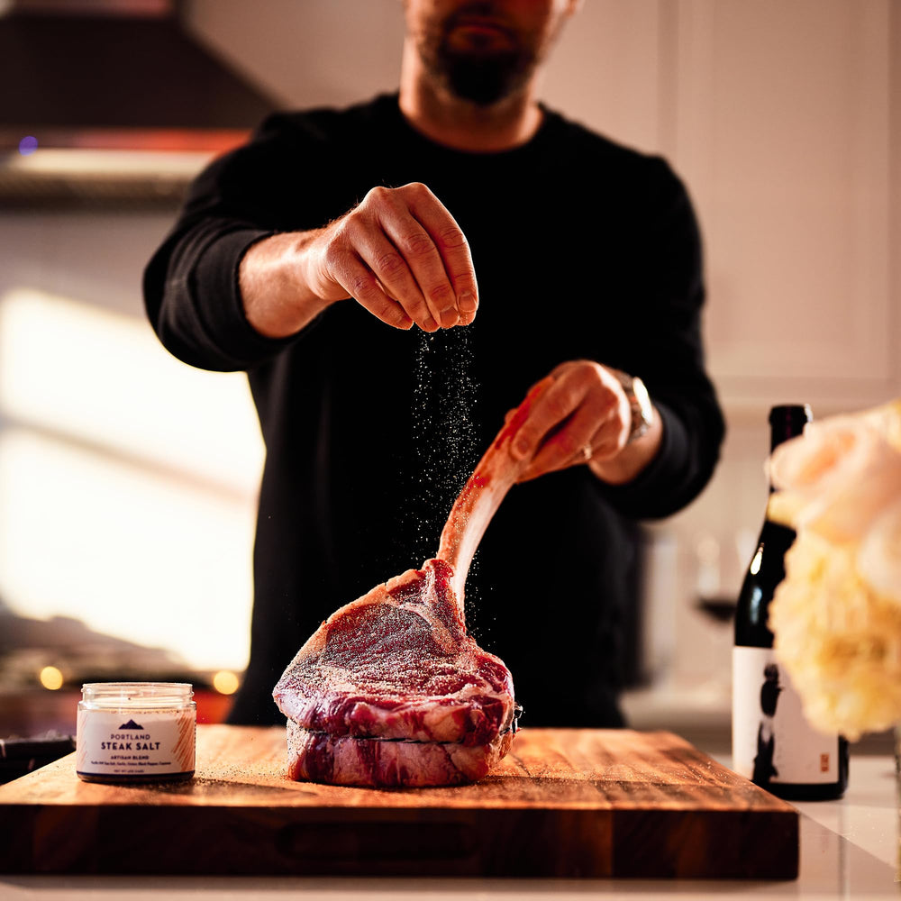 Portland Salt Co SPG all-purpose rub supports versatile meat seasoning.