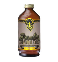 Portland Syrups Cardamom Syrup bottle showing premium spice for beverages.