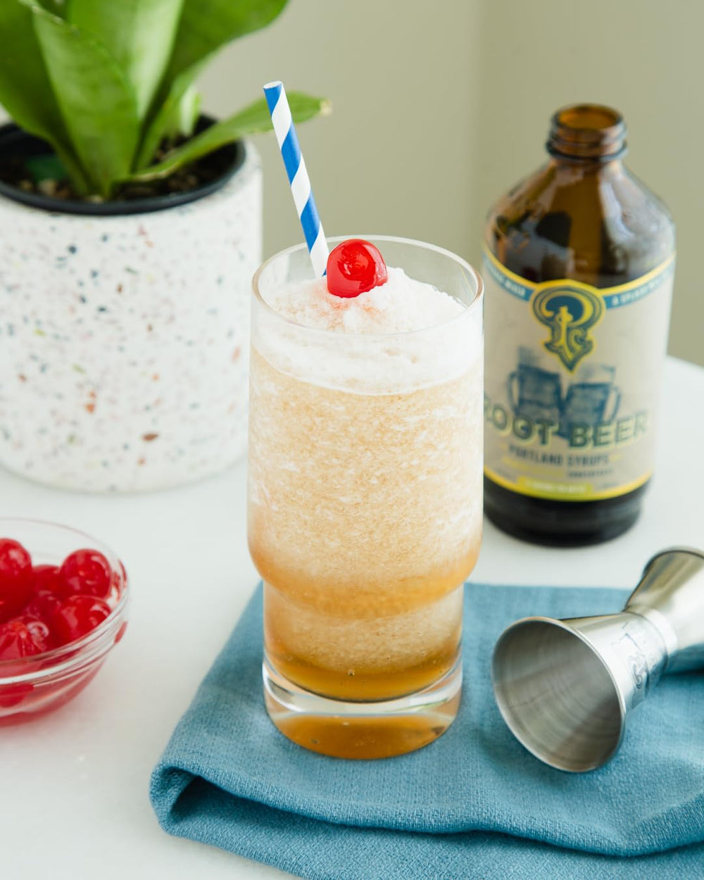 Portland Syrups Root Beer Syrup elevates ice cream toppings with creamy notes.