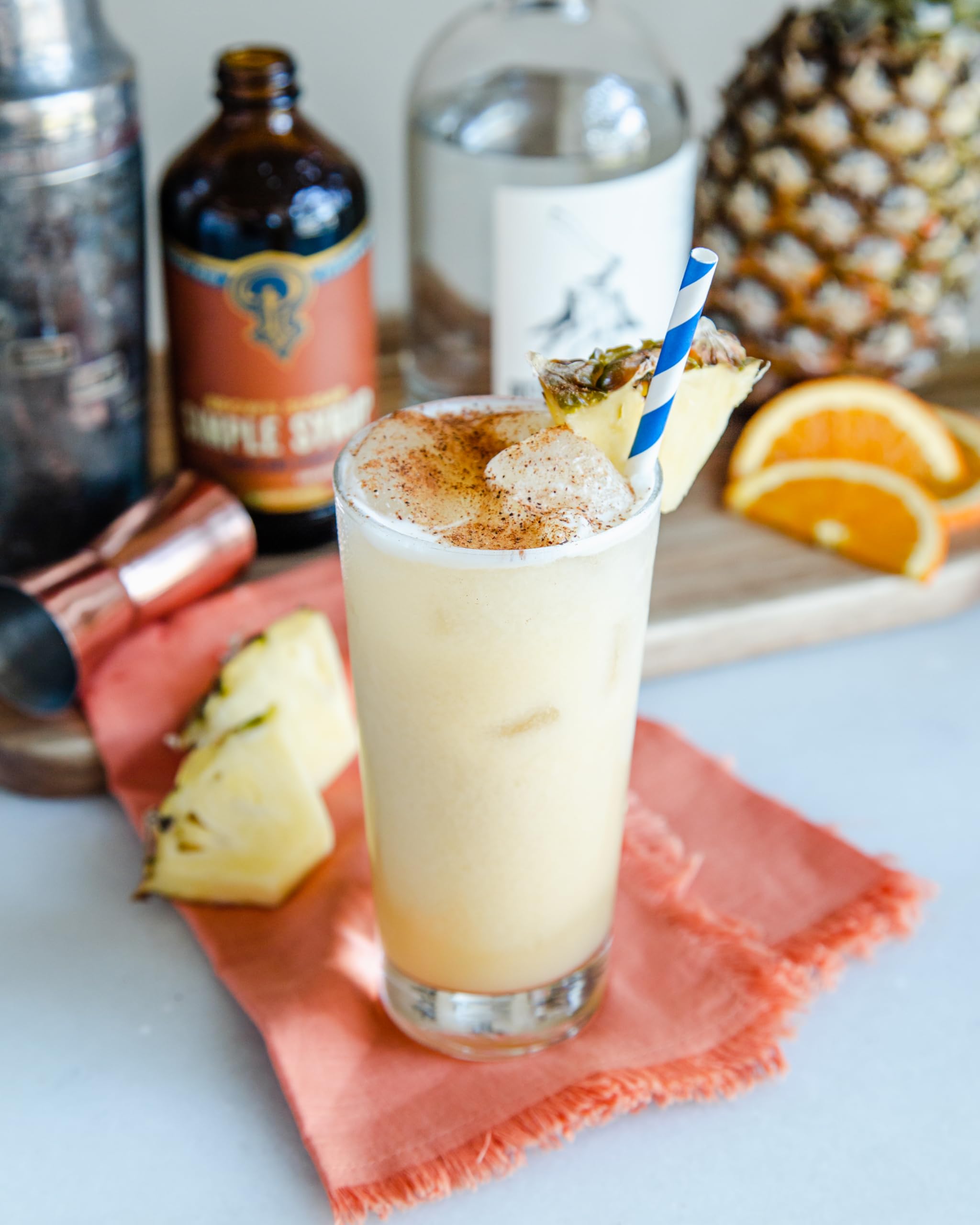 Portland Syrups seasonal cocktails, warms drinks with balanced sweetness.
