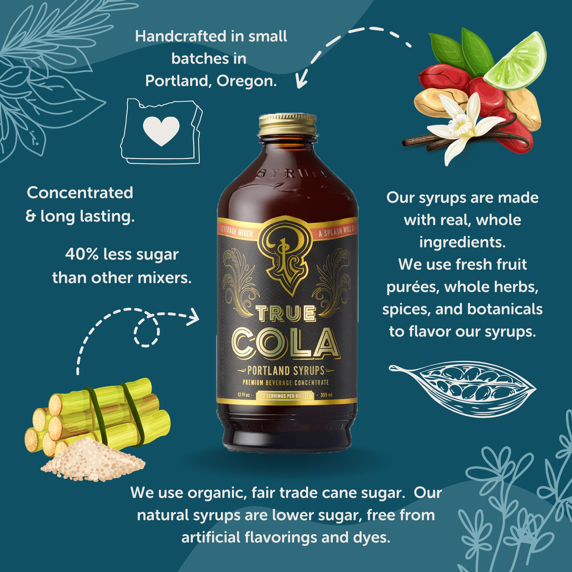 Cocktail prep with True Cola as a versatile mixer