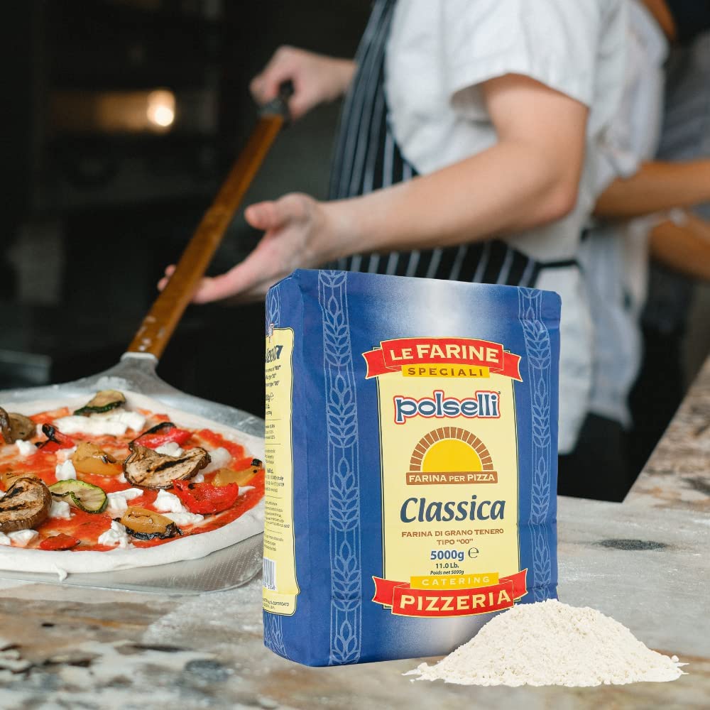POLSELLI Classica 00 flour dough ready for pasta and bread