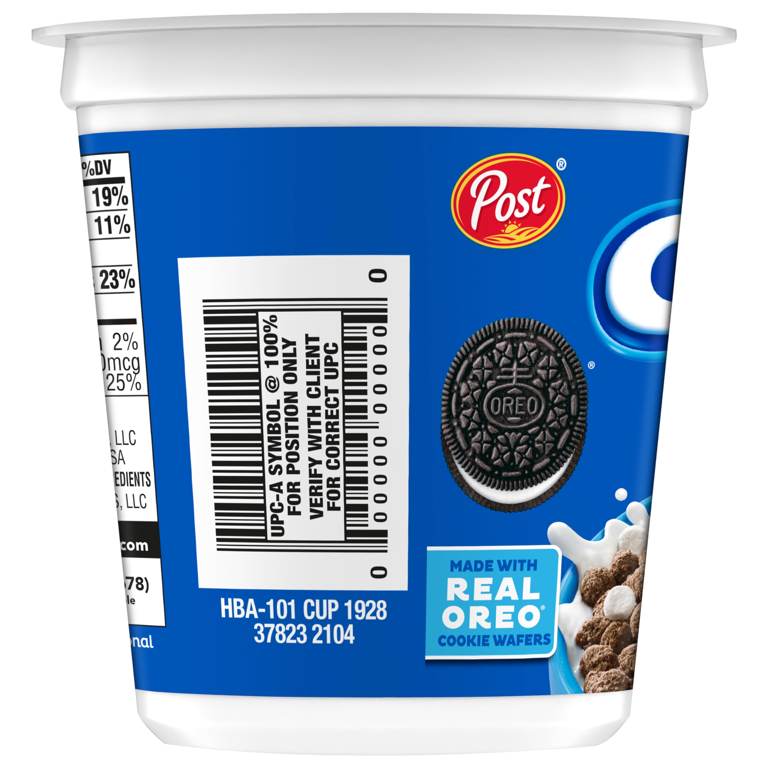 Oreo Puff Cereal Cup as a dessert base ingredient