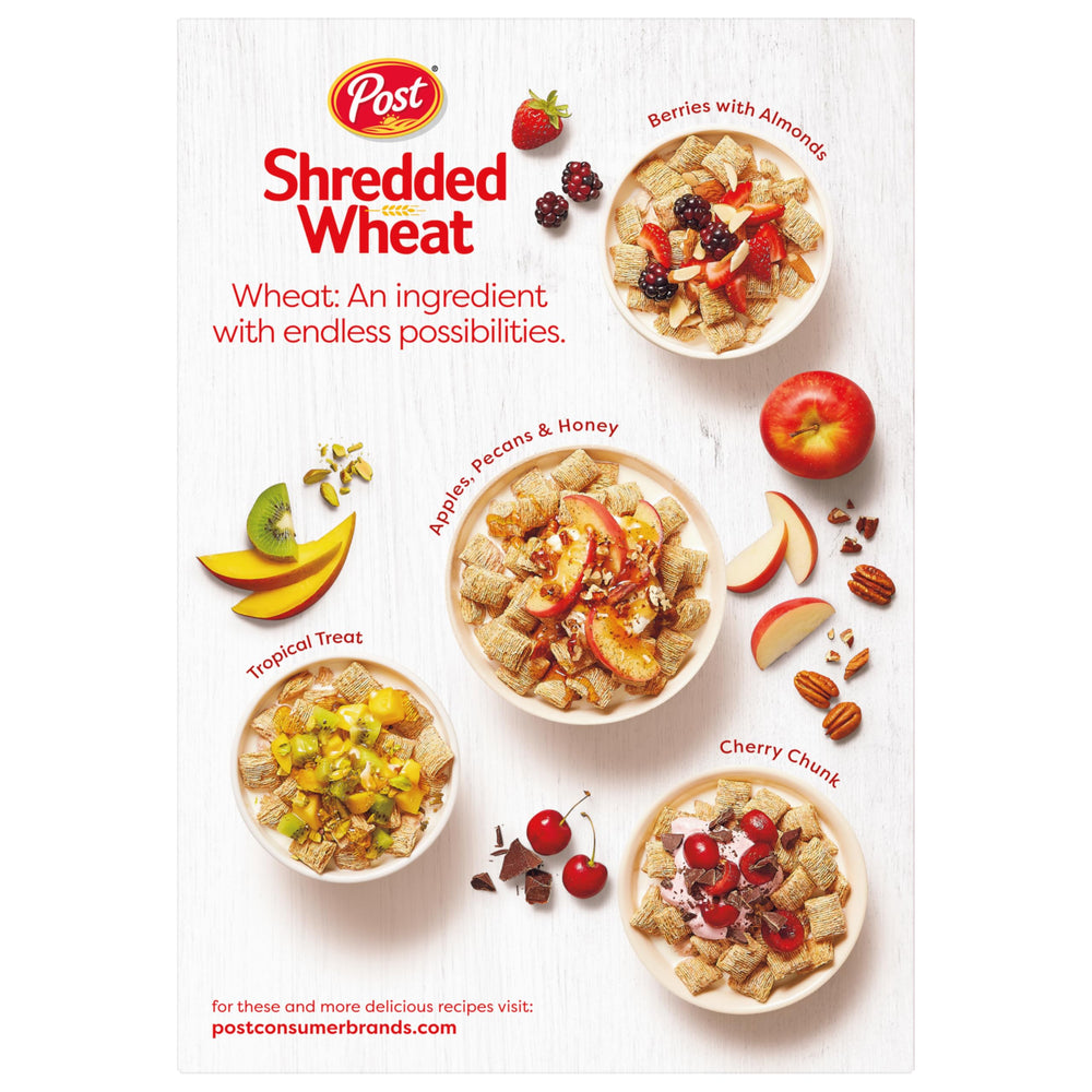 Post Original Shredded Wheat six-box pack for pantry convenience
