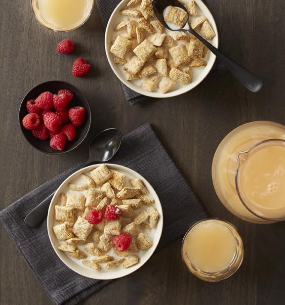 Post Original Shredded Wheat with honey and pecans adds texture