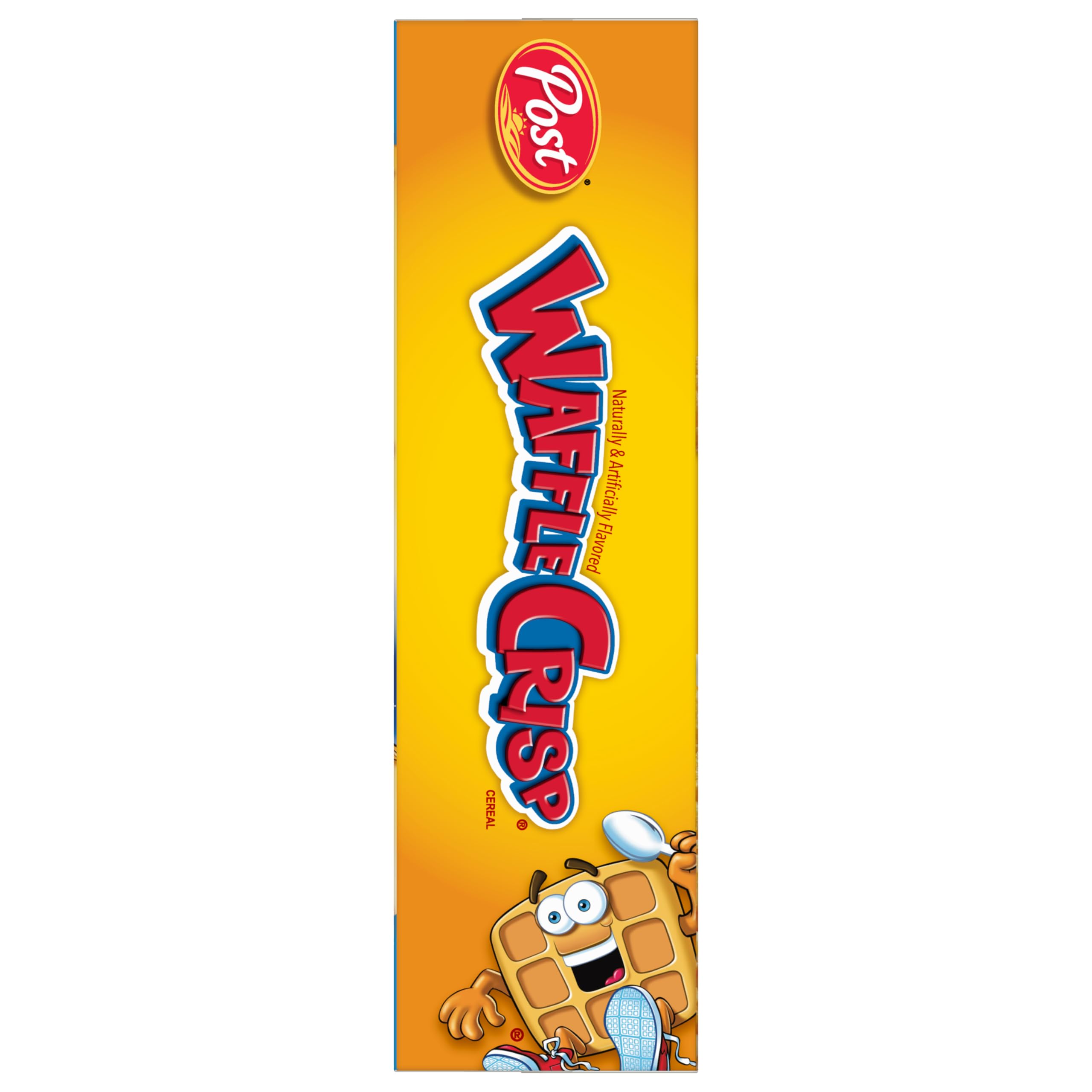 Post Waffle Crisp topping on desserts highlights versatile sweet toppings.