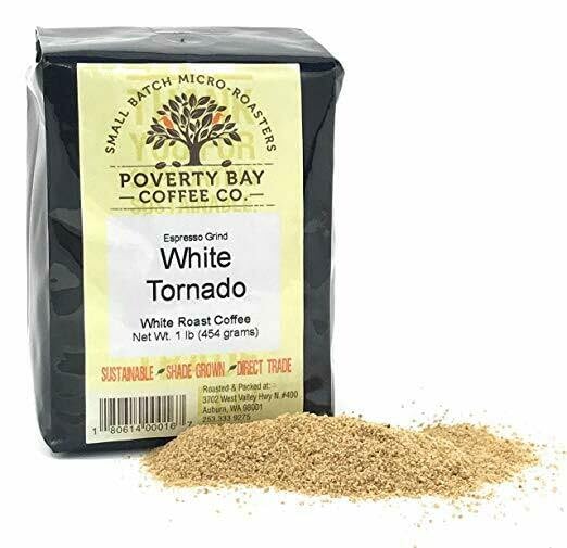 Poverty Bay Coffee Co brand card signals decades of roasting expertise.