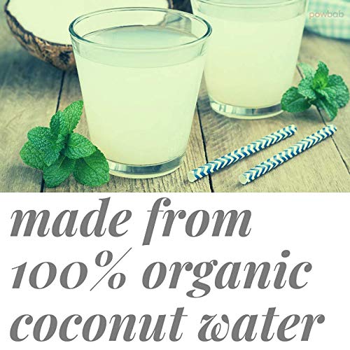 powbab Coconut Water Powder bulk-pack display demonstrates economical hydration option
