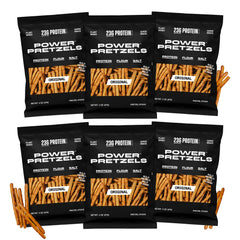 Power Pretzels high-protein pretzel sticks in a 2oz pack offer a satisfying protein boost.