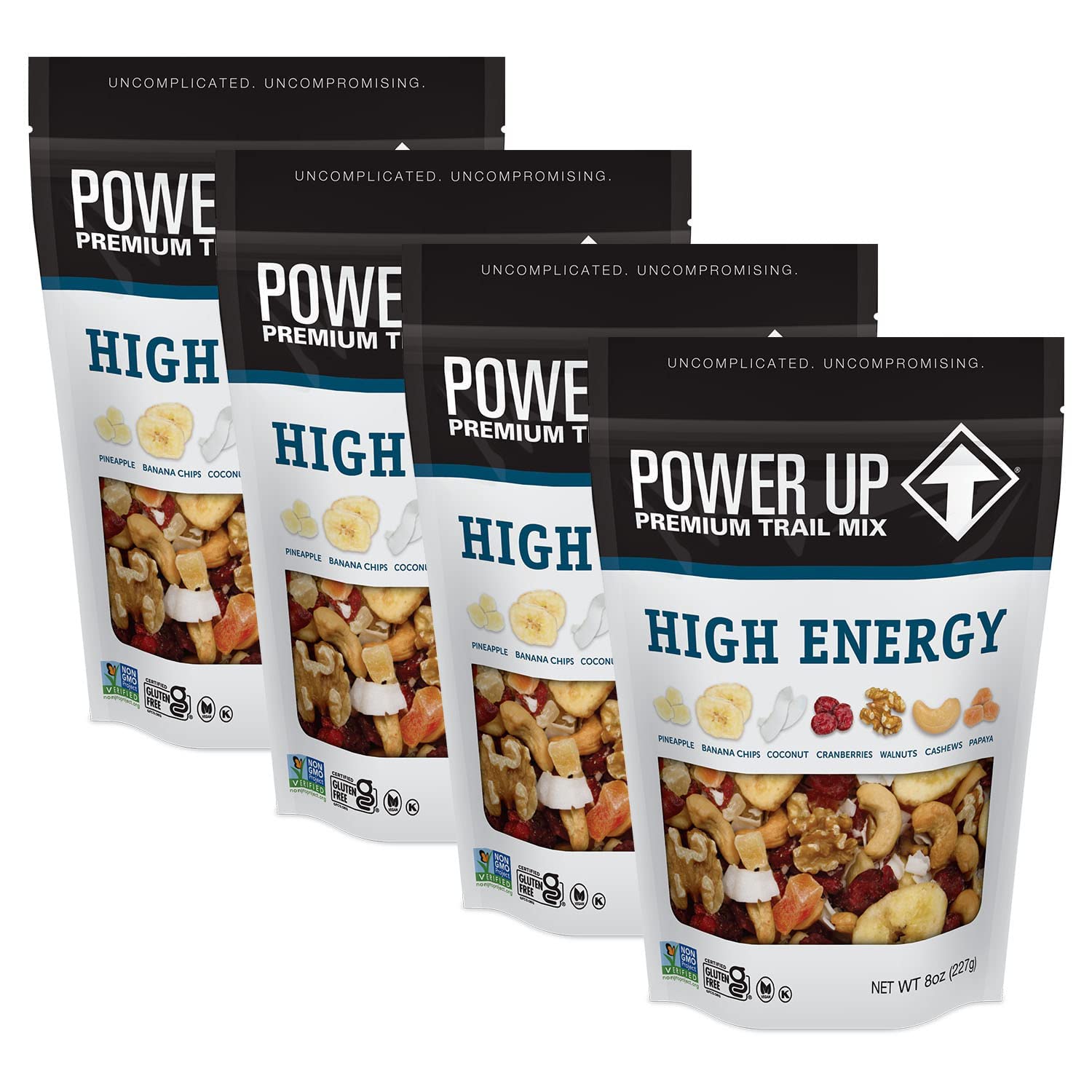 Power Up High Energy Trail Mix bag for quick, sustained snacking.